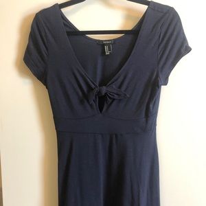 Navy blue dress